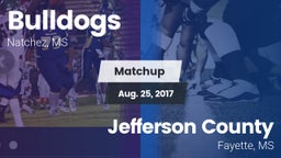 Matchup: Bulldogs vs. Jefferson County  2017