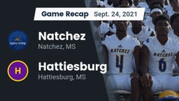Recap: Natchez  vs. Hattiesburg  2021