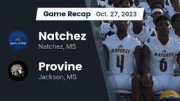 Recap: Natchez  vs. Provine  2023