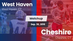 Matchup: West Haven vs. Cheshire  2016
