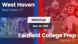 Matchup: West Haven vs. Fairfield College Prep  2016