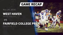 Recap: West Haven  vs. Fairfield College Prep  2016