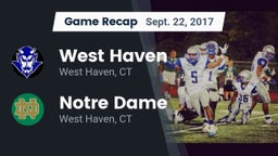 Recap: West Haven  vs. Notre Dame  2017