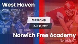 Matchup: West Haven vs. Norwich Free Academy 2017