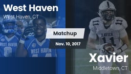 Matchup: West Haven vs. Xavier  2017