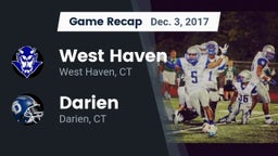 Recap: West Haven  vs. Darien  2017