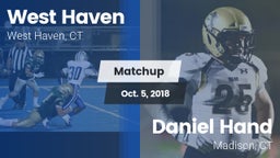 Matchup: West Haven vs. Daniel Hand  2018