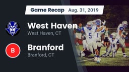 Recap: West Haven  vs. Branford  2019