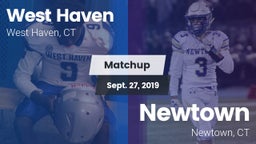 Matchup: West Haven vs. Newtown  2019