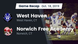 Recap: West Haven  vs. Norwich Free Academy 2019