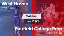 Matchup: West Haven vs. Fairfield College Prep  2019