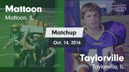Matchup: Mattoon vs. Taylorville  2016