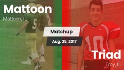 Matchup: Mattoon vs. Triad  2017