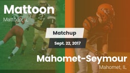 Matchup: Mattoon vs. Mahomet-Seymour  2017