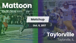Matchup: Mattoon vs. Taylorville  2017