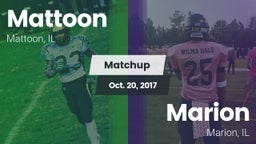 Matchup: Mattoon vs. Marion  2017