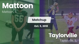 Matchup: Mattoon vs. Taylorville  2018