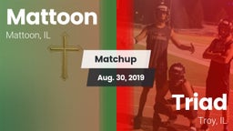 Matchup: Mattoon vs. Triad  2019
