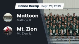 Recap: Mattoon  vs. Mt. Zion  2019
