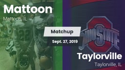 Matchup: Mattoon vs. Taylorville  2019