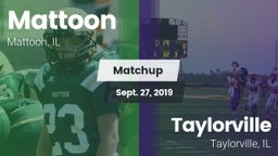 Matchup: Mattoon vs. Taylorville  2019