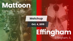 Matchup: Mattoon vs. Effingham  2019