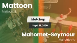 Matchup: Mattoon vs. Mahomet-Seymour  2020