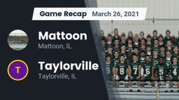 Recap: Mattoon  vs. Taylorville  2021