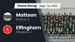 Recap: Mattoon  vs. Effingham  2022