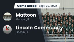 Recap: Mattoon  vs. Lincoln Community  2022