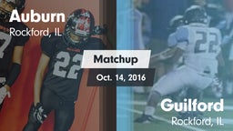 Matchup: Auburn vs. Guilford  2016
