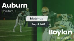 Matchup: Auburn vs. Boylan  2017