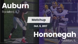 Matchup: Auburn vs. Hononegah  2017