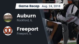 Recap: Auburn  vs. Freeport  2018