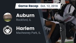 Recap: Auburn  vs. Harlem  2018