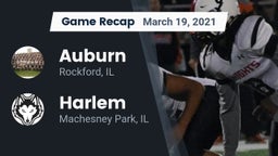 Recap: Auburn  vs. Harlem  2021