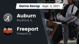 Recap: Auburn  vs. Freeport  2021