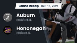 Recap: Auburn  vs. Hononegah  2021