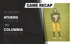 Recap: Athens  vs. Columbia  2016