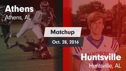 Matchup: Athens vs. Huntsville  2016