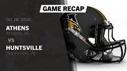 Recap: Athens  vs. Huntsville  2016