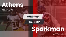 Matchup: Athens vs. Sparkman  2017