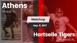 Matchup: Athens vs. Hartselle Tigers 2017