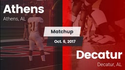 Matchup: Athens vs. Decatur  2017