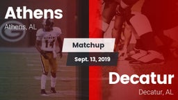 Matchup: Athens vs. Decatur  2019