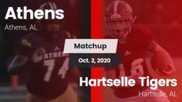 Matchup: Athens vs. Hartselle Tigers 2020