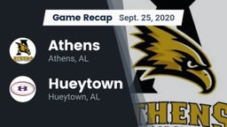 Recap: Athens  vs. Hueytown  2020