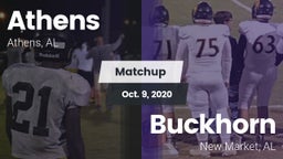 Matchup: Athens vs. Buckhorn  2020