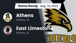 Recap: Athens  vs. East Limestone  2022