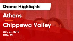 Athens  vs Chippewa Valley Game Highlights - Oct. 26, 2019